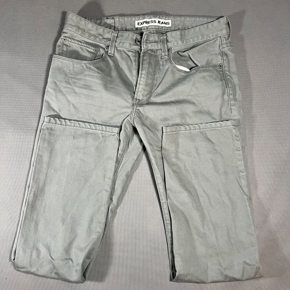 Vintage Express Rocco Slim Fit Mens Jeans Size 30x30 Men’s Pants Express Epic - Picture 4 of 7